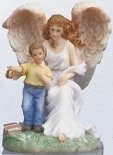 Seraphim Classics   Angels To Watch Over Me Fifth Year Boy #78096   Collectible Figurines