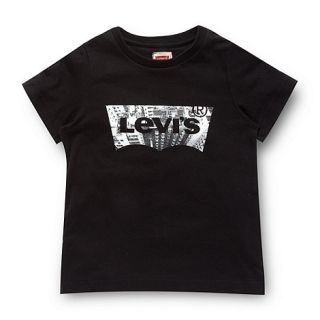 Levis Levis® boys black logo t shirt
