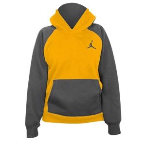 Jordan Flight Minded Hoodie   Boys Grade School   Basketball   Clothing   University Gold/Dark Grey