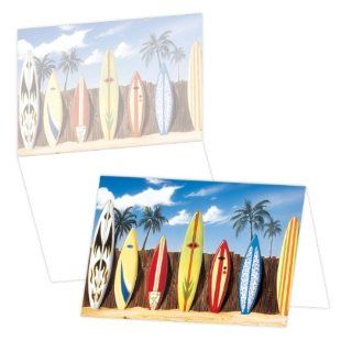 ECOeverywhere Boarding Boxed Card Set, 12 Cards and Envelopes, 4 x 6 Inches, Multicolored (bc10760)  Blank Postcards 