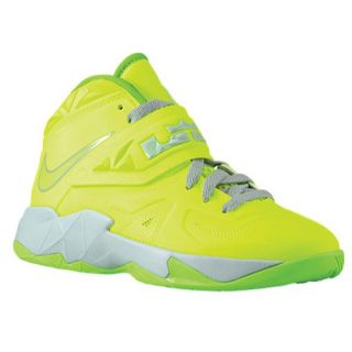 Nike Soldier VII   Boys Grade School   Basketball   Shoes   Volt/Electric Green/Sea Spray