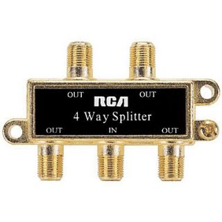 Voxx RCA VH49N 4 Way Signal Splitter