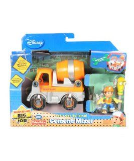 Fisher Price Handy Manny Fix & Swap Construction Vehicle   Cement Mixer Toys & Games