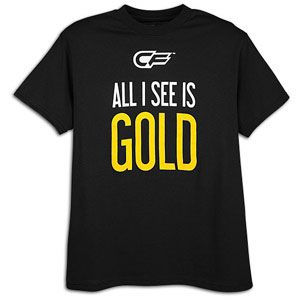 CF Athletic All I See Is Gold T Shirt   Mens   Wrestling   Clothing   Black