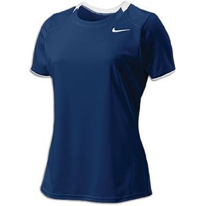 Nike Respect S/S Jersey   Womens   Softball   Clothing   Navy/White