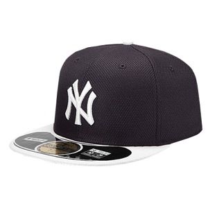 New Era MLB 59Fifty Diamond Era BP Cap   Mens   Baseball   Accessories   New York Yankees   Navy/White