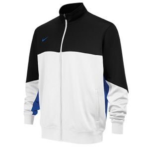 Nike Team Game Theater 13 Jacket   Mens   Basketball   Clothing   White/Black/Royal