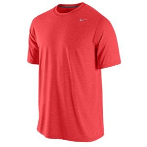 Nike Legend Dri FIT S/S T Shirt   Mens   Training   Clothing   Lt Crimson/Carbon Heather/Matte Silver
