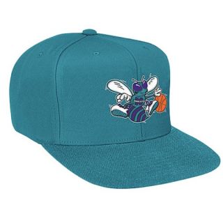 Mitchell & Ness NBA Solid Snapback   Mens   Basketball   Accessories   Charlotte Hornets   Teal
