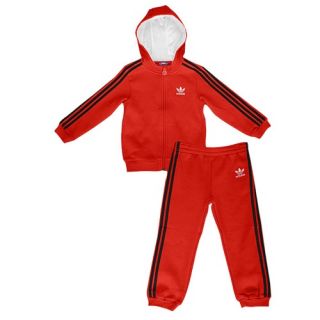 adidas Originals Fleece Jogger   Boys Infant   Casual   Clothing   Light Scarlet/Black