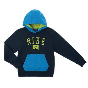 Nike SB Color Blocked Pullover Hoodie   Boys Grade School   Casual   Clothing   Armory Navy