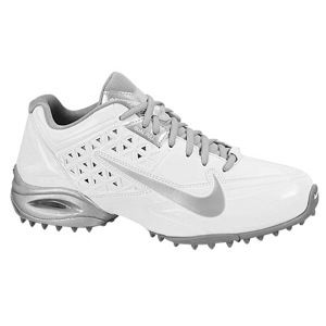 Nike Air Speedlax 4 Turf   Womens   Lacrosse   Shoes   White/Metallic Silver