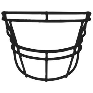 Schutt DNA EGOP II Carbon Steel Facemask   Mens   Football   Sport Equipment   Black
