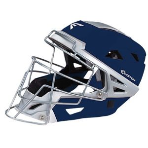 Easton Mako Catchers Helmet   Baseball   Sport Equipment   Navy/Silver