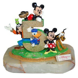 Disney Fifth Anniversary Ron Lee's Original Collection Statue ( Mickey Mouse, Donald Duck, Goofy, Mini Mouse & Pluto) Toys & Games