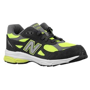 New Balance 990   Boys Grade School   Running   Shoes   Grey/Neon Yellow/White