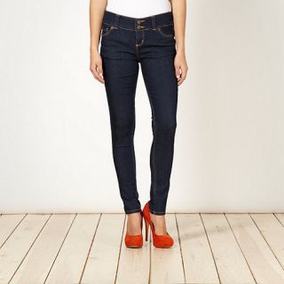 Butterfly by Matthew Williamson Designer blue high waisted skinny jeans