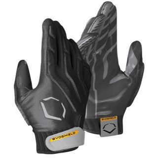 Evoshield EvoBlitz Linebacker/Tight End Gloves   Mens   Football   Sport Equipment   Black/Grey