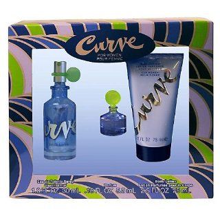 Curve by Liz Claiborne   Gift Set 3 pc for Women  Fragrance Sets  Beauty