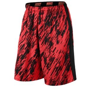 Nike Fly Digital Rain Shorts   Mens   Training   Clothing   Lt Crimson/Black