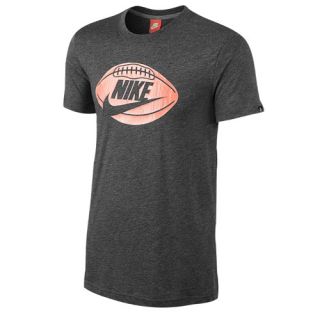 Nike BB51 FC Futura S/S T Shirt   Mens   Casual   Clothing   Charcoal Heather/Dark Grey Heather