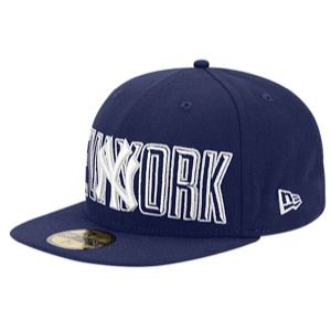 New Era MLB 59Fifty Bevel Pitch Cap   Mens   Baseball   Accessories   New York Yankees   Navy