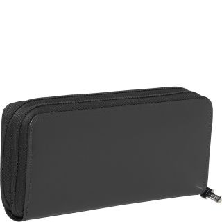 Jack Georges Milano Collection Double Zip Clutch