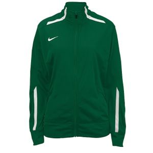 Nike Team Overtime Jacket   Womens   Soccer   Clothing   Dark Green/White