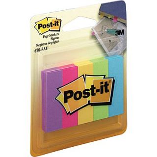 Post it 1/2 x 2 Ultra Colors Page Markers, 500 Flags/Pack