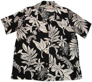 Paradise Found Women's Tiare Aloha Hawaiian Clothing Button Down Shirts