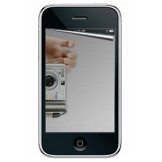 Amzer Mirror Screen Protector Film with Cleaning Cloth for iPhone 3G/3GS Cell Phones & Accessories