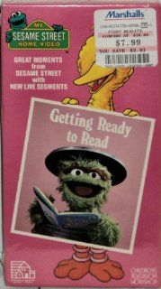 Getting Ready to Read [VHS] Sesame Street Movies & TV