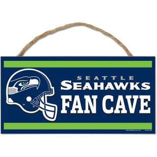 Wincraft Seattle Seahawks 5X10 Wood Sign with Rope (83069013)