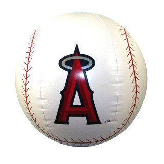 24" MLB Los Angeles Angels Baseball Outdoor Inflatable Beach Ball Patio, Lawn & Garden