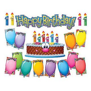 Eureka Bulletin Board Set, Birthday Kit