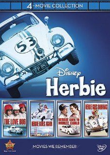 Disney 4 Movie Collection Herbie (Love Bug / Herbie Goes Bananas / Herbie Goes To Monte Carlo / Herbie Rides Again) Love Bug, Herbie Goes Bananas, Herbie Goes to Monte Movies & TV