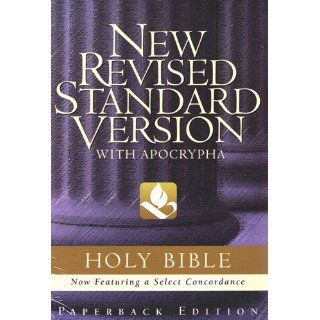 The Holy Bible New Revised Standard Version with Apocrypha NRSV Bible Translation Committee, Bruce M. Metzger 9780195283808 Books