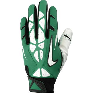 NIKE Adult Vapor Jet 2.0 Football Gloves   Size Medium, Gorge Green