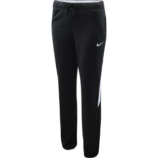 NIKE Womens Academy Sideline Knit Soccer Pants   Size L, Black/white