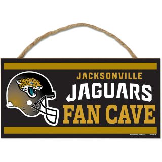 Wincraft Jacksonville Jaguars 5X10 Wood Sign with Rope (83049013)