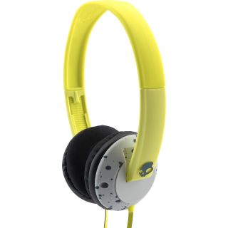 SKULLCANDY Uprock Headphones with Mic1 Button, Lime/grey