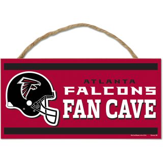 Wincraft Atlanta Falcons 5X10 Wood Sign with Rope (82894013)