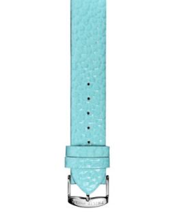 20mm Large Grainy Calfskin Strap, Turquoise   Philip Stein   Turquoise (20mm ,