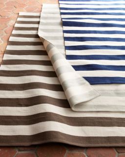 Seaside Stripe Outdoor Rug, 4 x 6