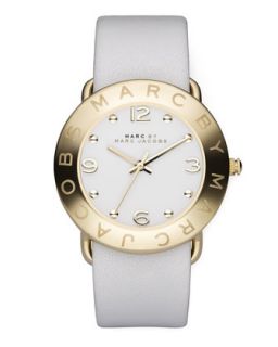 Round Watch, White   MARC by Marc Jacobs   White
