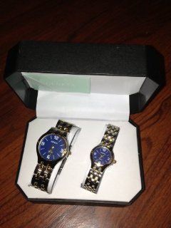 Geneva His & Hers Watches (Blue Face) 