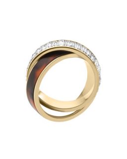 Baguette/Tortoise Eternity Ring, Golden   Michael Kors   Gold (6)