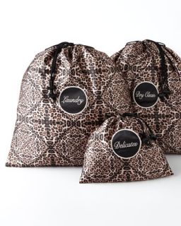 Leopard Travel Laundry Bags   Leopard