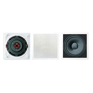 Pyleaudio PDIWS10 In Wall High Power Subwoofer System, White