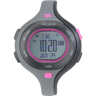SOLEUS Womens Chicked Running Watch   Size Small, Grey/black